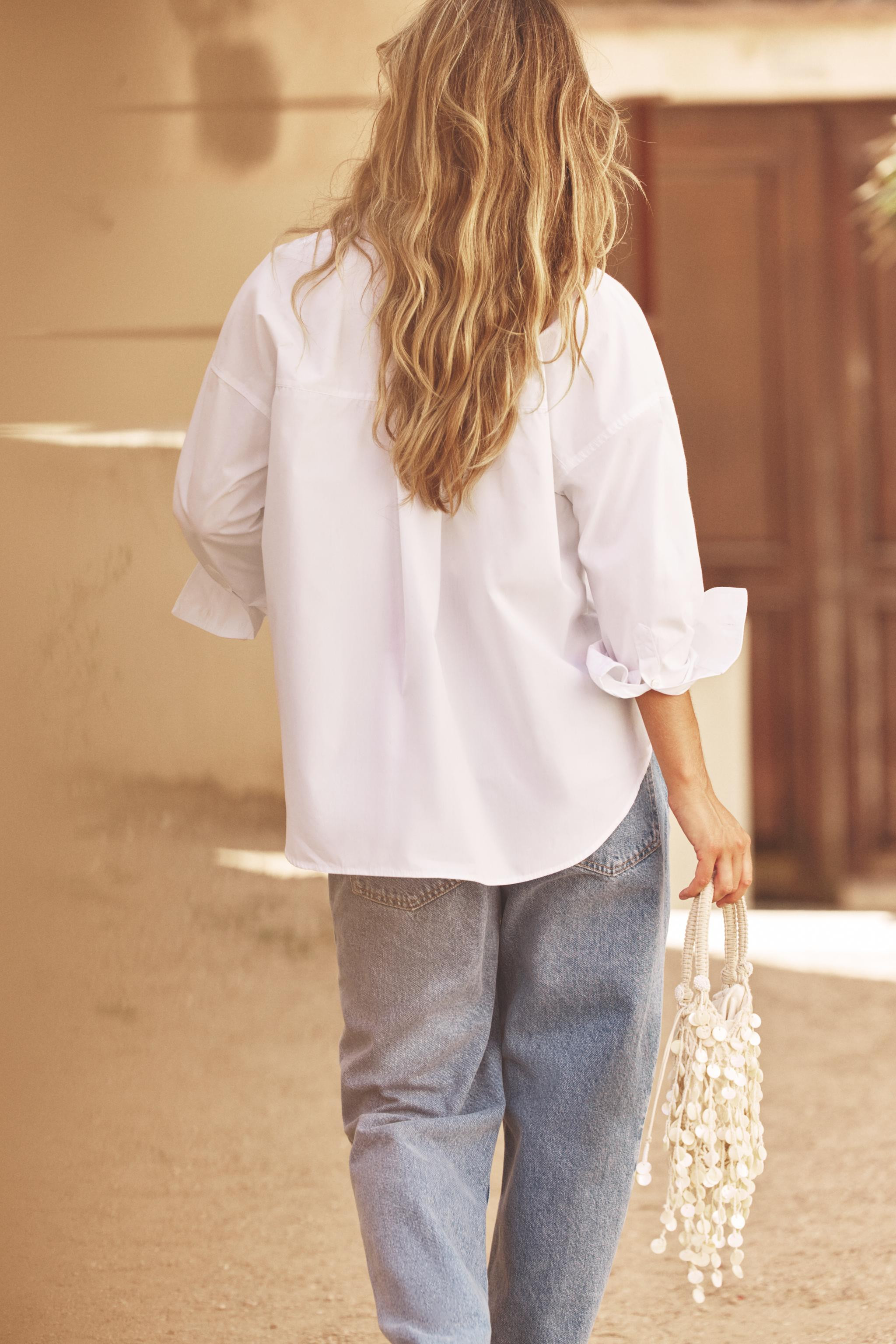 BASIC POPLIN SHIRT | Zara US
