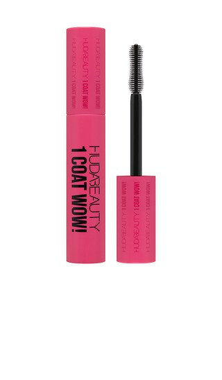 Huda Beauty One Coat Wow Mascara in Black. | Revolve Clothing (Global)