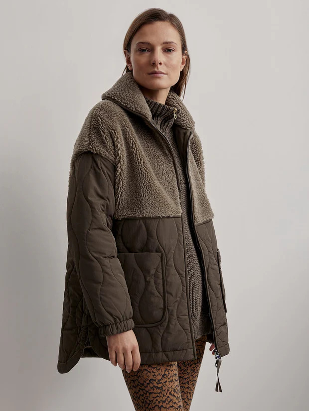 Derry Quilt Sherpa Jacket | Varley US | Varley USA