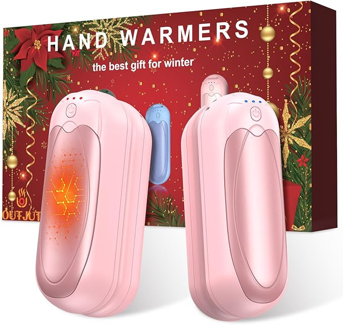 Hand Warmers Rechargeable 2 Pack, 2025 Upgraded Electric Portable Hand Warmers 7000mAh Electric P... | Amazon (US)