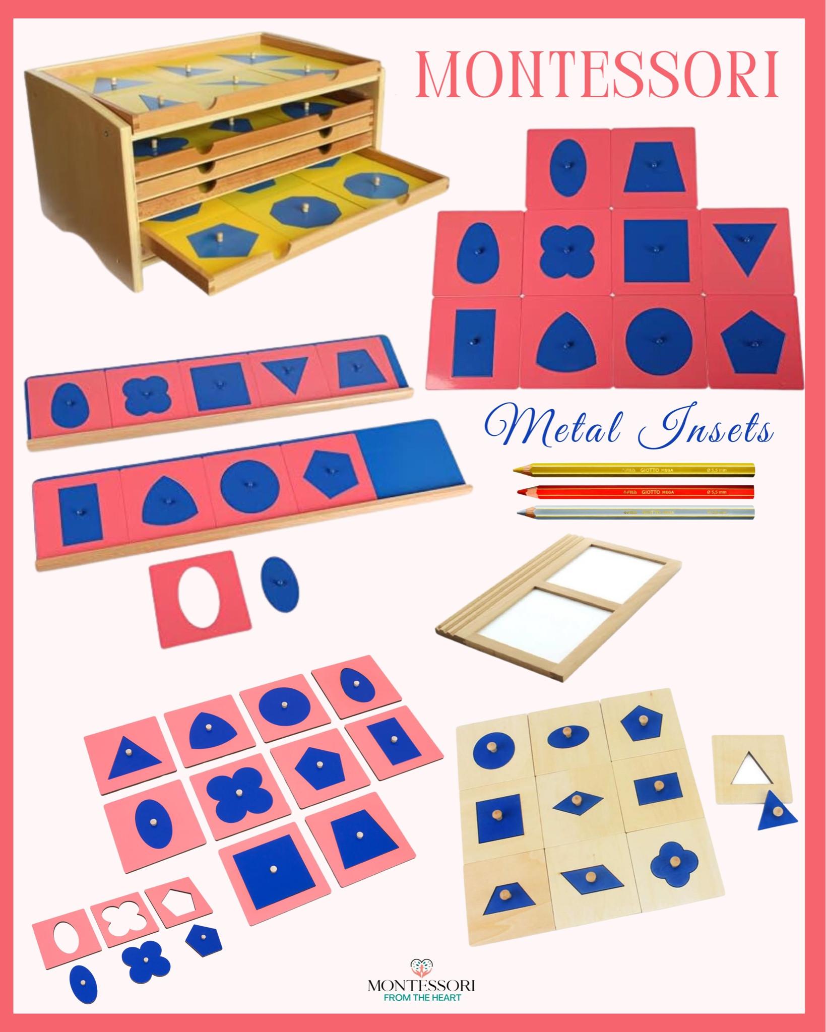 Montessori Metal Insets | homeschool | metal and wooden options 

#LTKHome #LTKFamily #LTKKids
