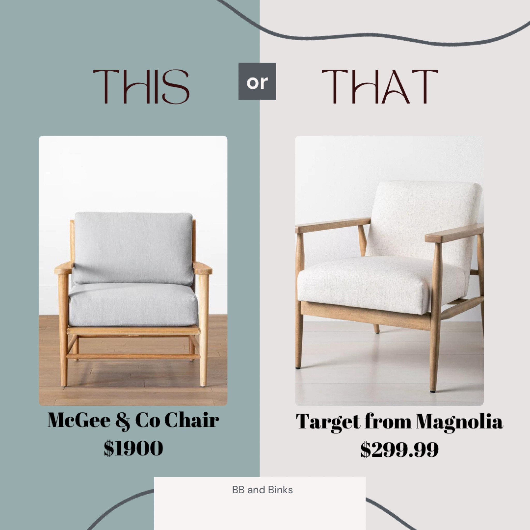 This or That?
McGee & Co vs Target from Magolia
$1900 vs $299.99

#LTKhome #LTKsalealert #LTKstyletip