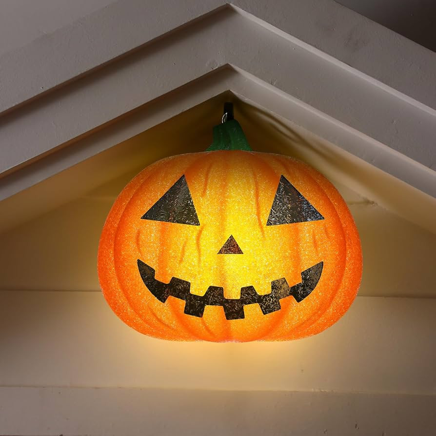 Aurelema 1 Pcs Halloween Porch Light Cover, Pumpkin | Amazon (US)