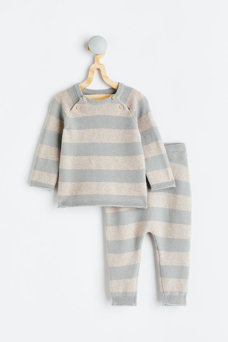 Knit Sweater and Pants | H&M (US + CA)