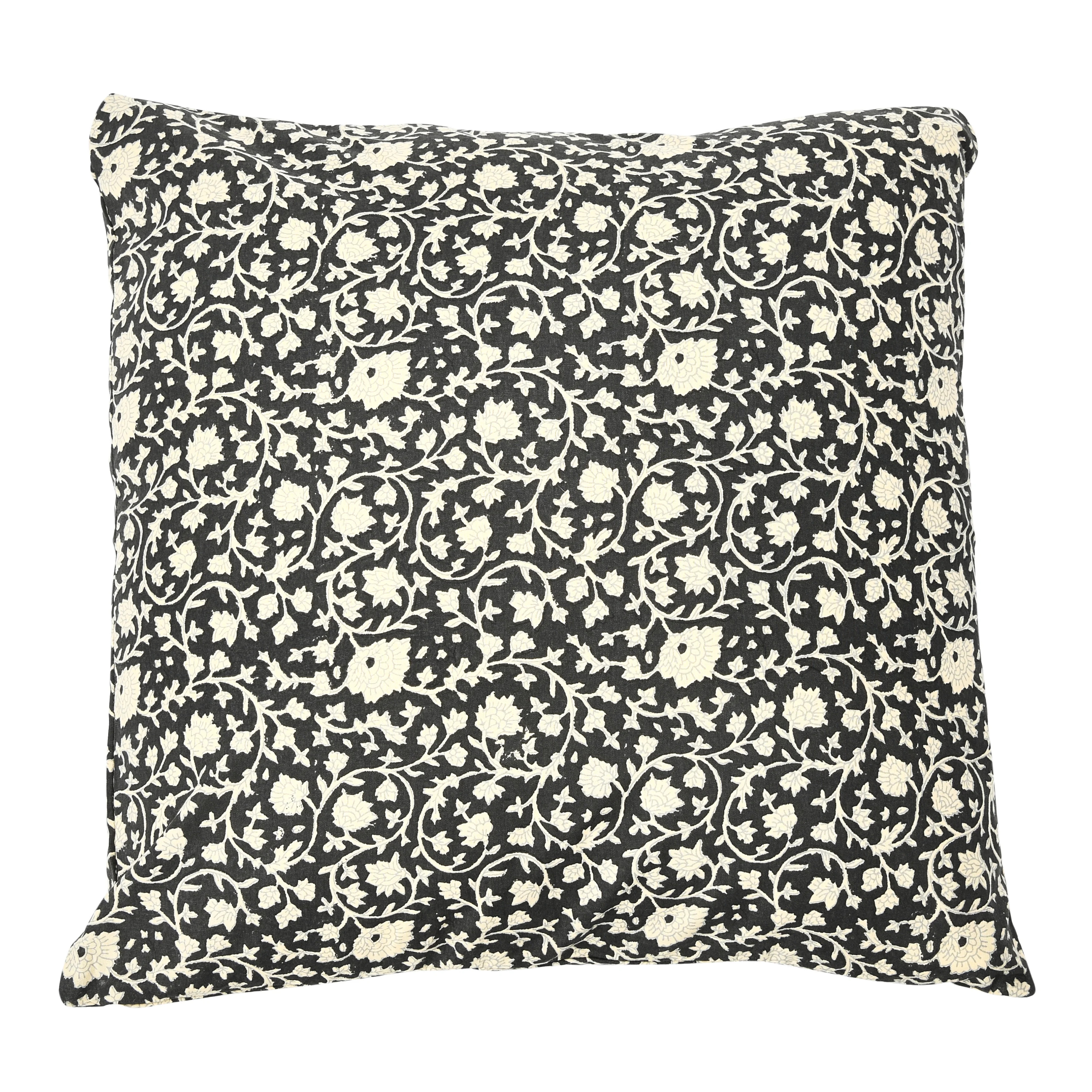 Creative Co-Op 20 in x 20 in Black/White Cotton Throw Pillows | Walmart (US)