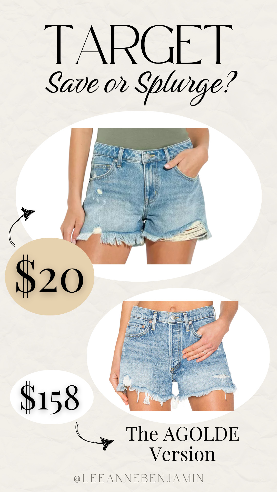I cannot believe the price on these Target shorts and they look so similar to the Agolde ones! 

 #LTKmomlife #LTKOver40 #LTKSaleAlert