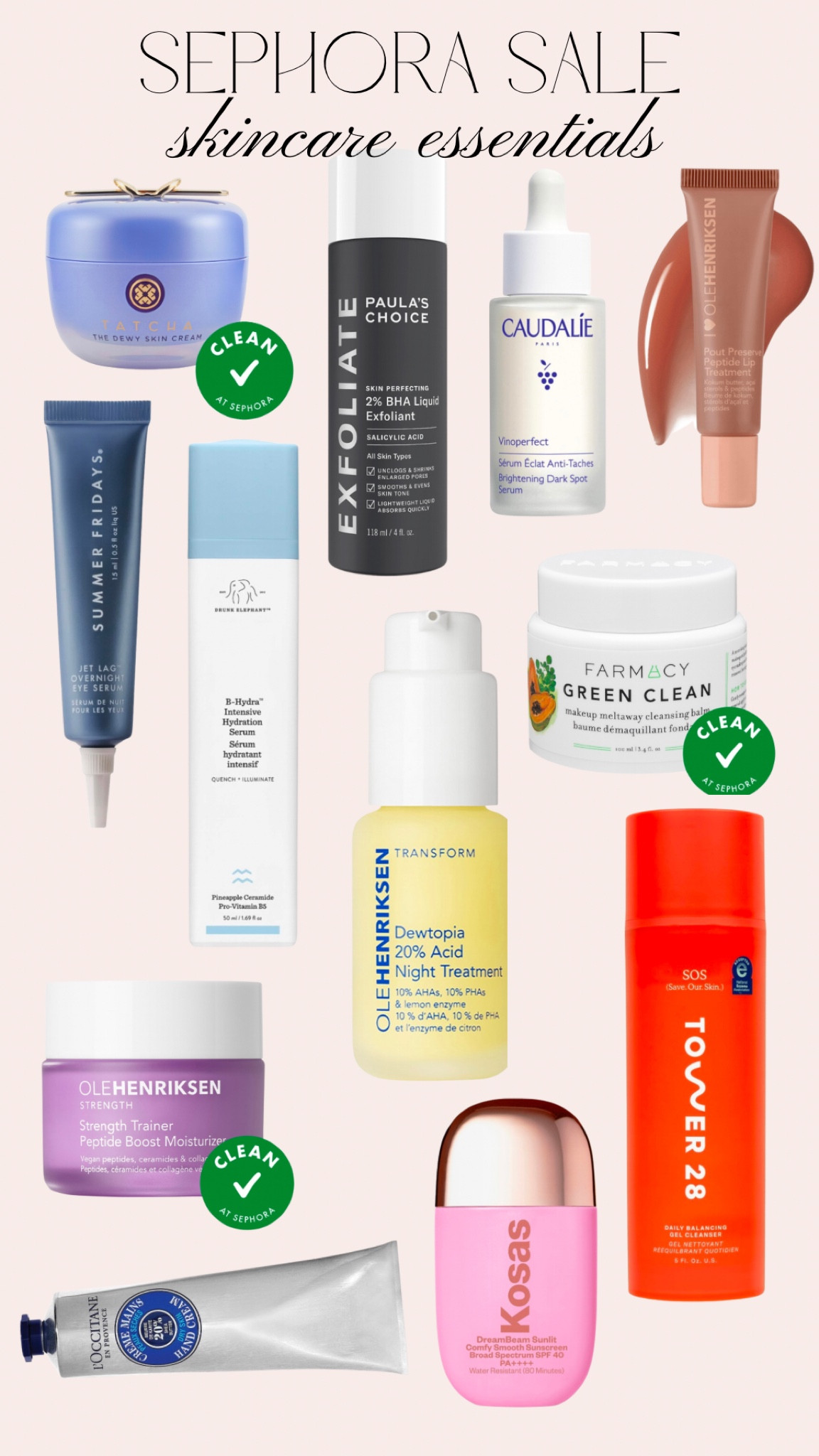 Skincare Sephora sale essentials for 2024 

#LTKBeauty #LTKSaleAlert #LTKHoliday