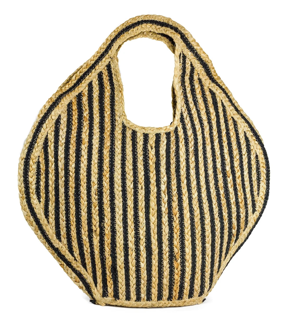 Magid Women's Stripe Jute Beach Tote Bag | Walmart (US)