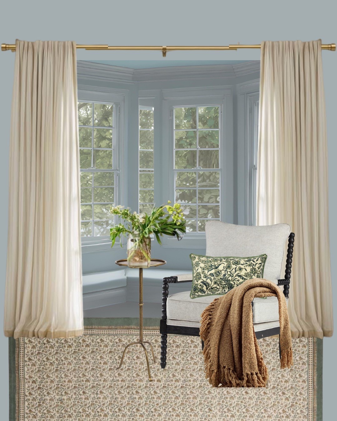 We have a Bay window that I have not known what to do with! Now I know. Curl up with a book and never leave  

#LTKHome