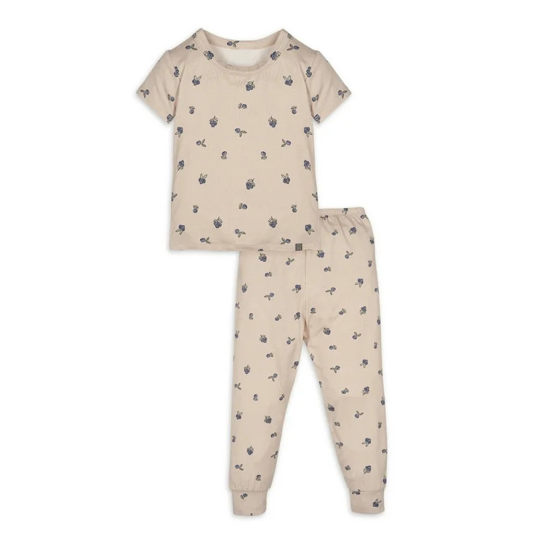 Modern Moments by Gerber Toddler Unisex Super Soft Livaeco Viscose Tight Fitting Pajama Set, Size... | Walmart (US)