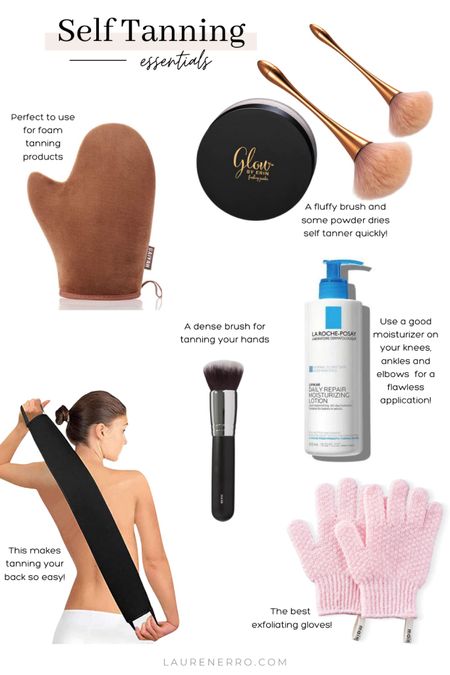 Self tan essentials for the most seamless application 


#LTKfindsunder50 #LTKbeauty #LTKstyletip