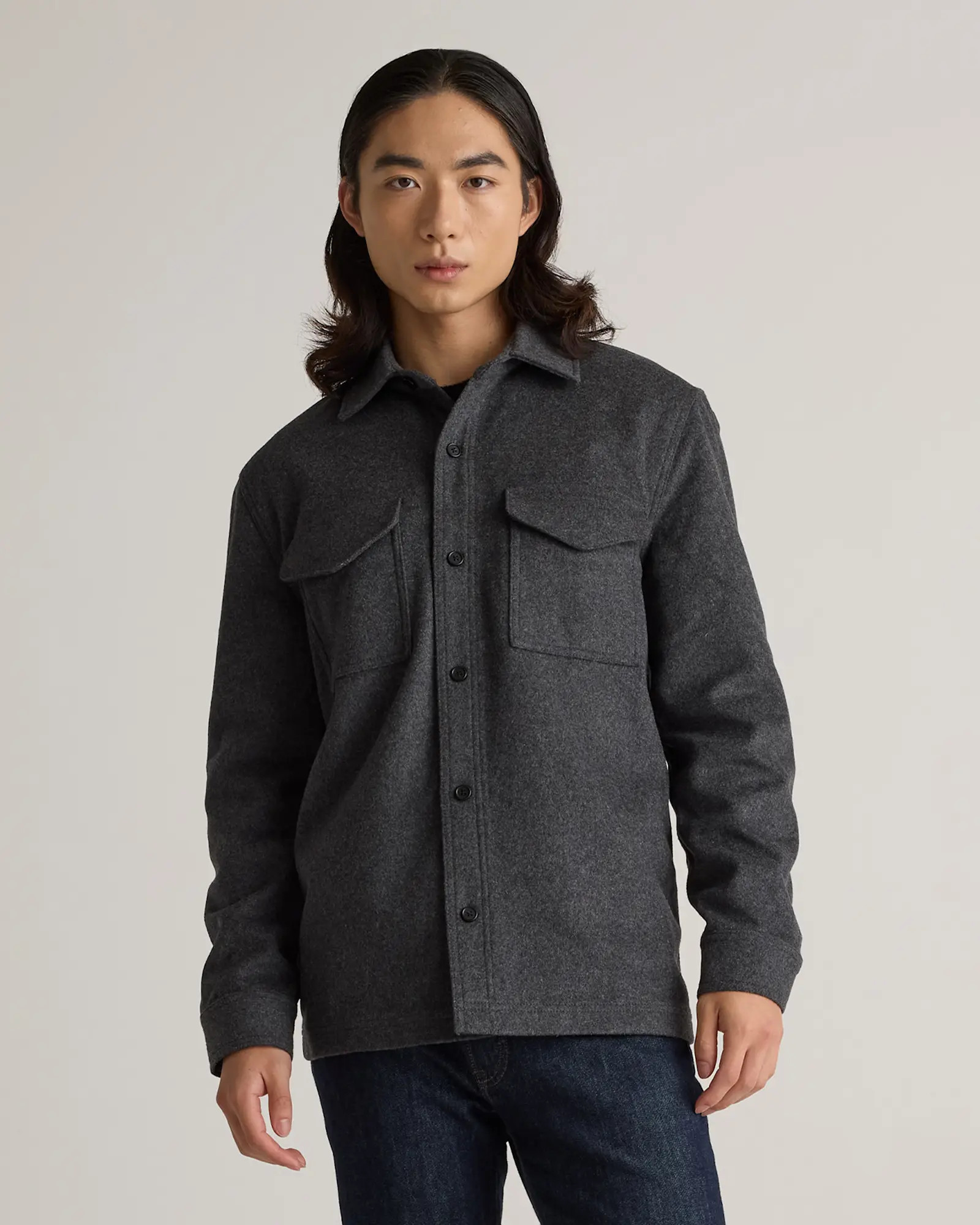 Italian Wool Overshirt | Quince