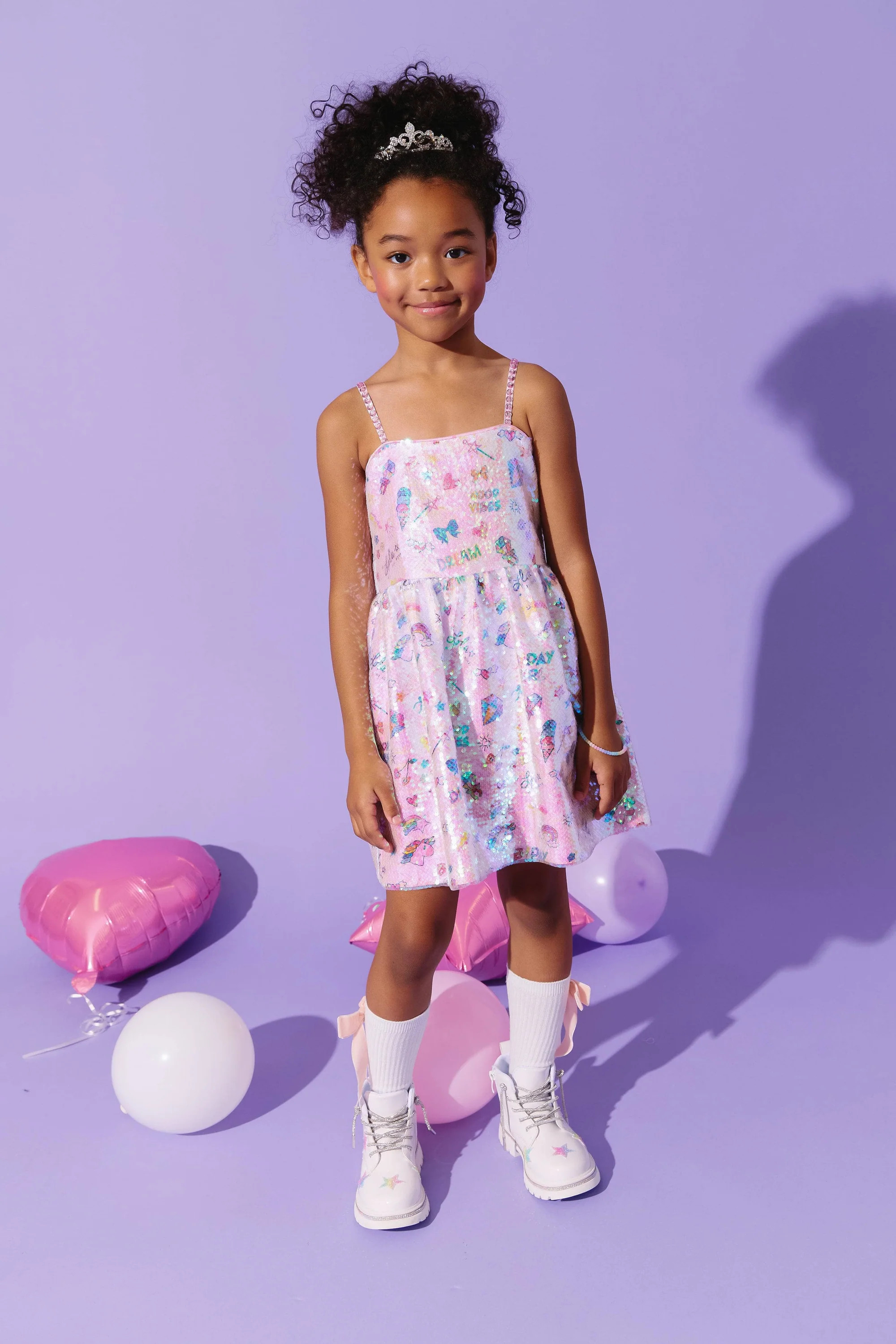 Sequin Birthday Party Dress | Lola + The Boys