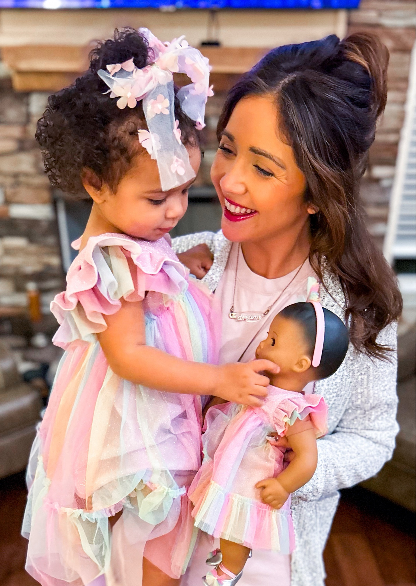 Playing dress up in our matching outfits to ring in the New Year! She sure does love getting dressed up to coordinate with Macy!

#LTKbaby #LTKkids #LTKparties
