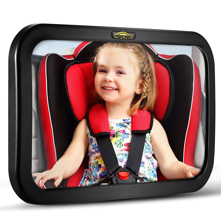 Baby Car Mirror, DARVIQS Car Seat Mirror, Safely Monitor Infant Child in Rear Facing Cars Seat, W... | Amazon (US)