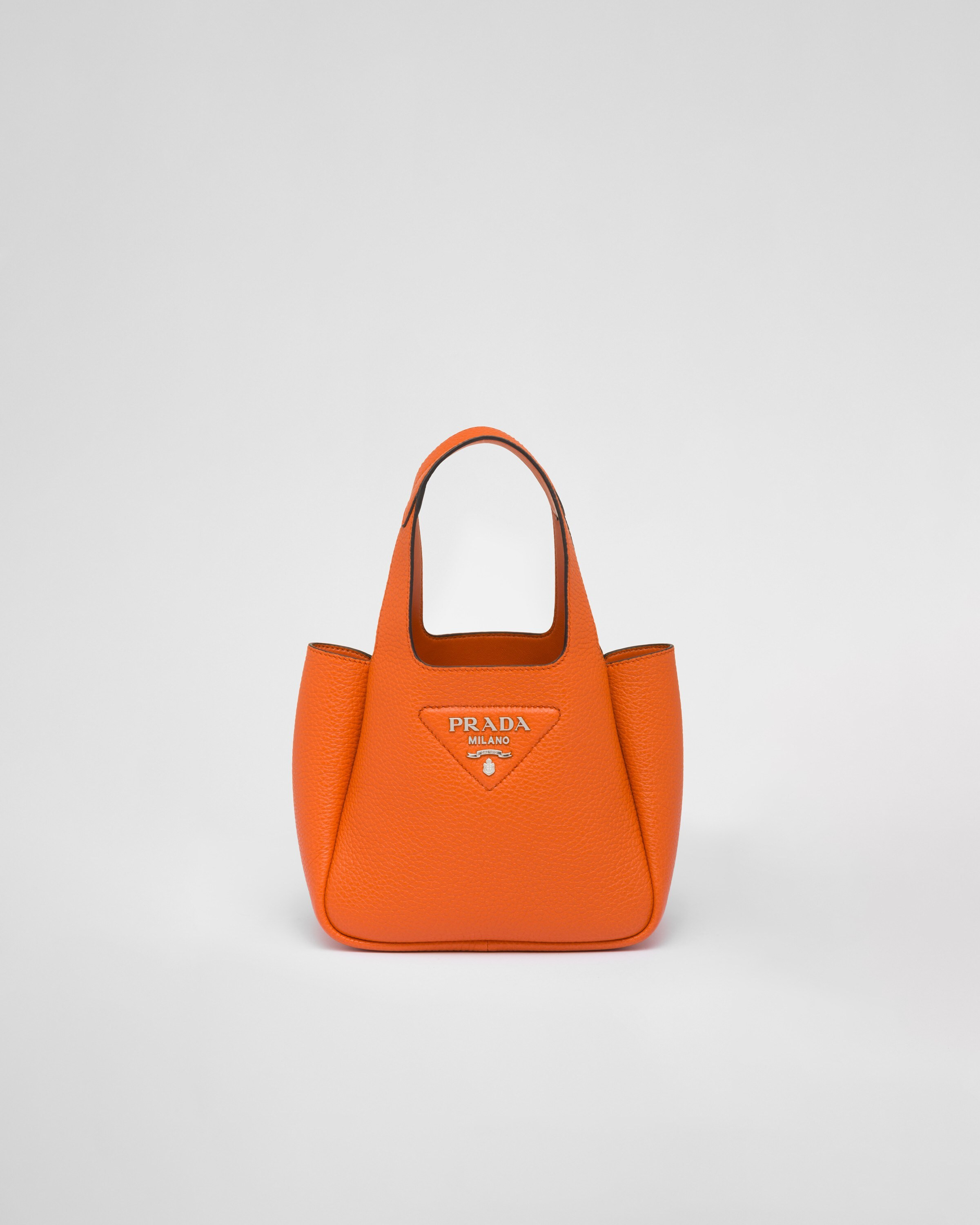 Leather mini bag | Prada US