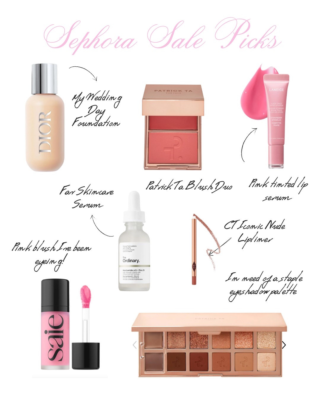 Sephora sale picks 💄💕 

#LTKSeasonal #LTKFindsUnder50 #LTKBeauty