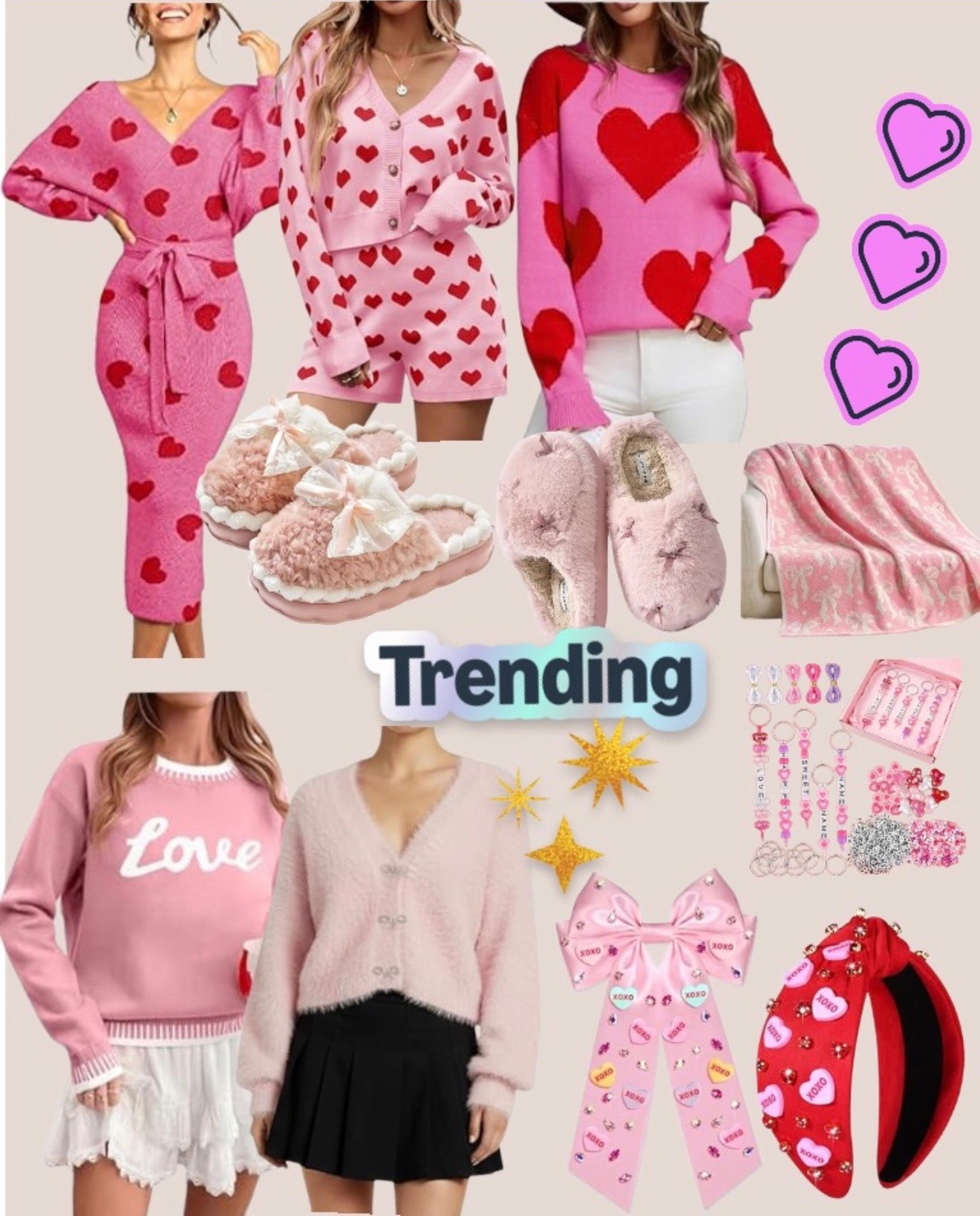 STOP SCROLLING 💕 These Amazon Valentine’s finds are TRENDING for a reason…

From cozy heart-print sweaters and matching lounge sets to the cutest fuzzy slippers, bows, blankets, and DIY Valentine crafts—this roundup is perfect for Valentine’s Day, Galentine’s, or treating yourself 💌

Everything is affordable, cozy, and giving major pink + heart vibes. Whether you’re planning a girls’ night, a cozy date in, or just love festive fashion, these Amazon finds are it. 💖✨

I linked all my favorites so you can shop them easily before they sell out 👀💘

Amazon Valentine finds, Valentine’s Day outfits, Galentine’s Day ideas, heart sweaters, pink outfits, Valentine loungewear, fuzzy slippers, Valentine decor, Amazon fashion finds, cozy Valentine outfits, heart print clothing, cute Amazon finds


#AmazonFinds #ValentinesDayStyle #GalentinesDay 💕

#LTKSeasonal #LTKFindsUnder50 #LTKootd