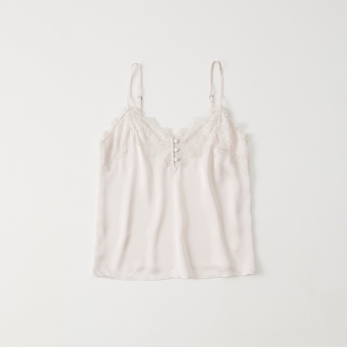 Lace-Trim Cami | Abercrombie & Fitch US & UK