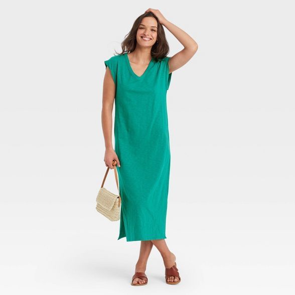 Women's Sleeveless Modern Knit Dress - Universal Thread™ | Target