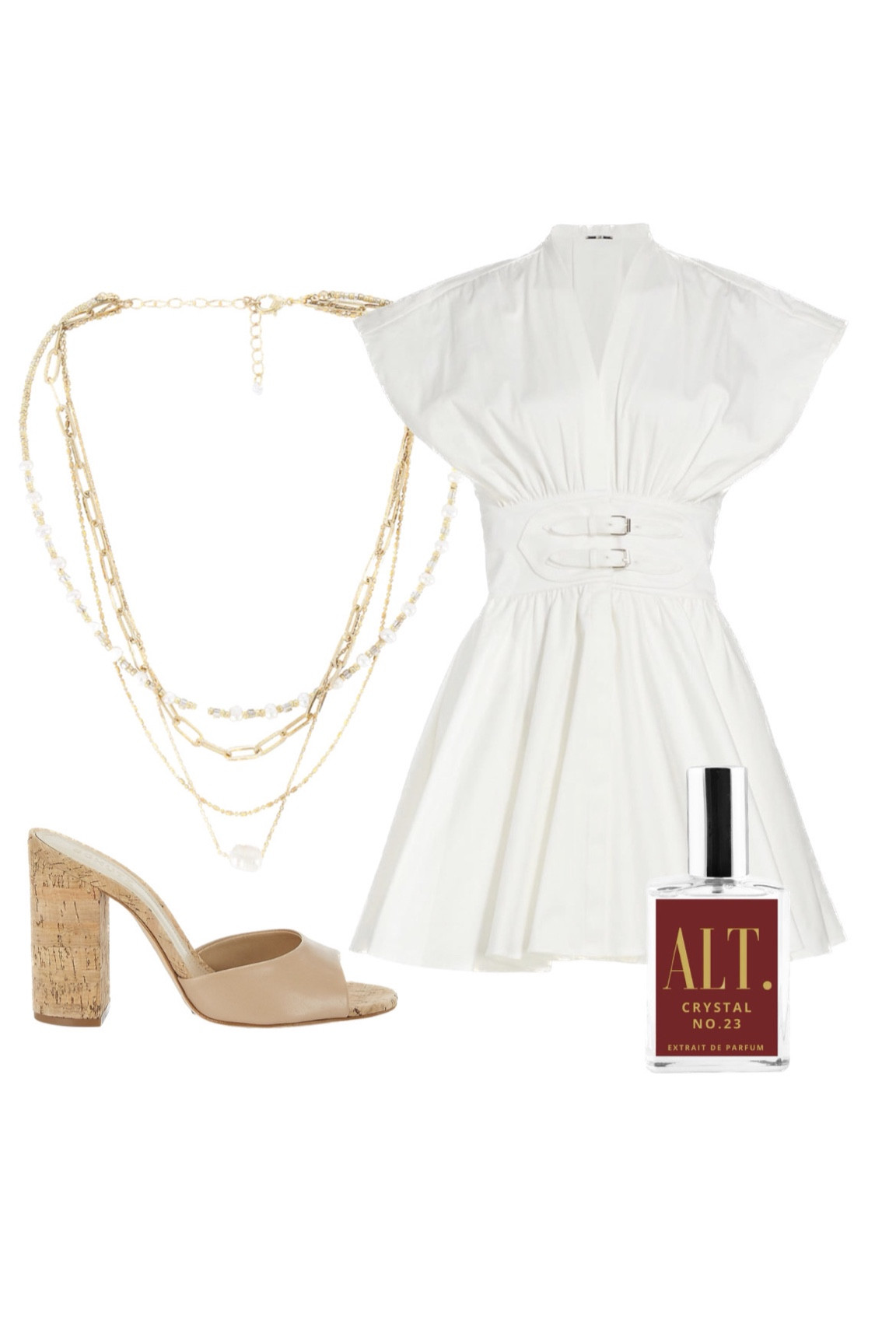 The original dress might have sold out :( I included two awesome alternative dress that I also loved! The original dress is the ALEXIS “Bree Minidress” 