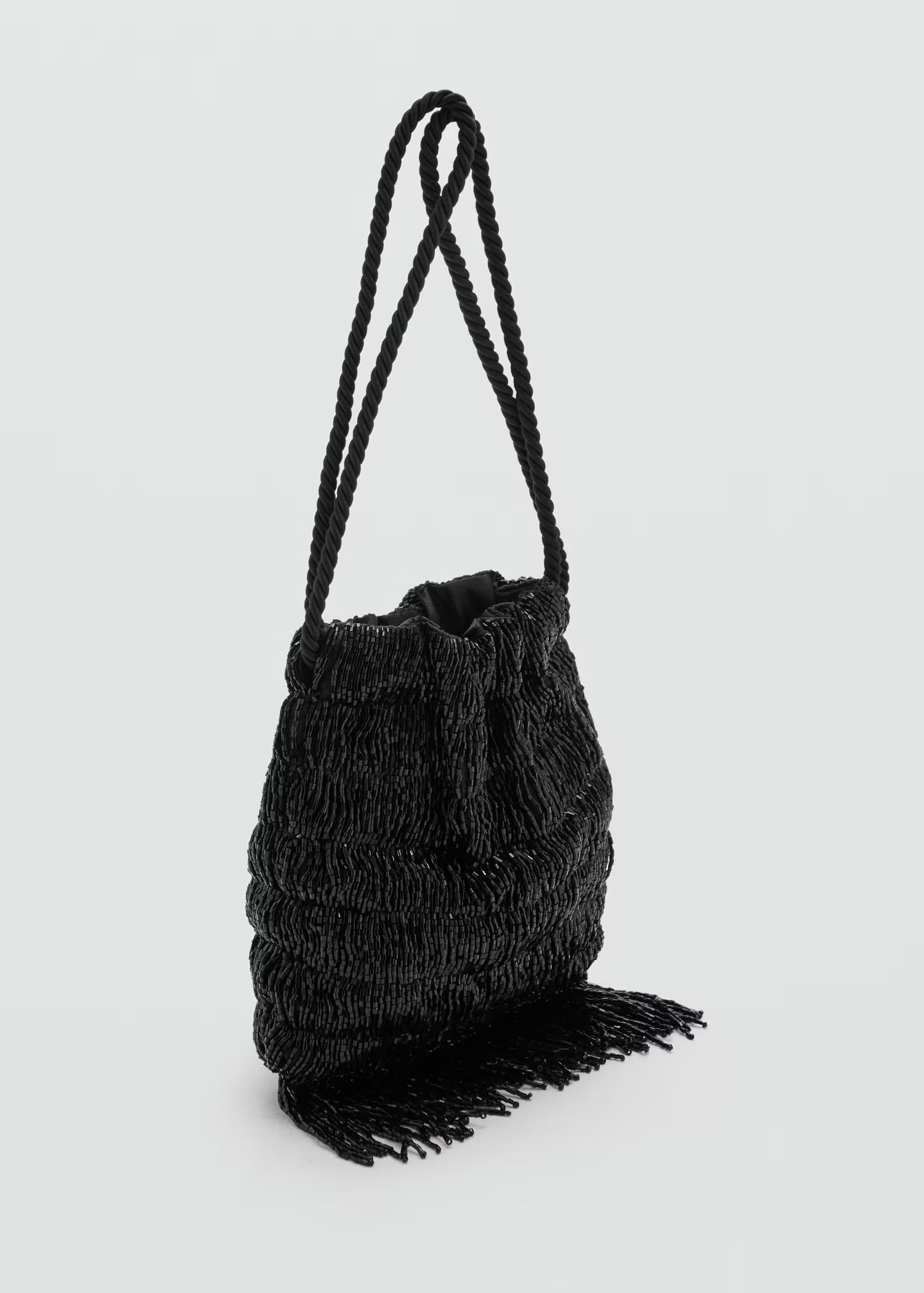 Fringe beads bag | MANGO (US)