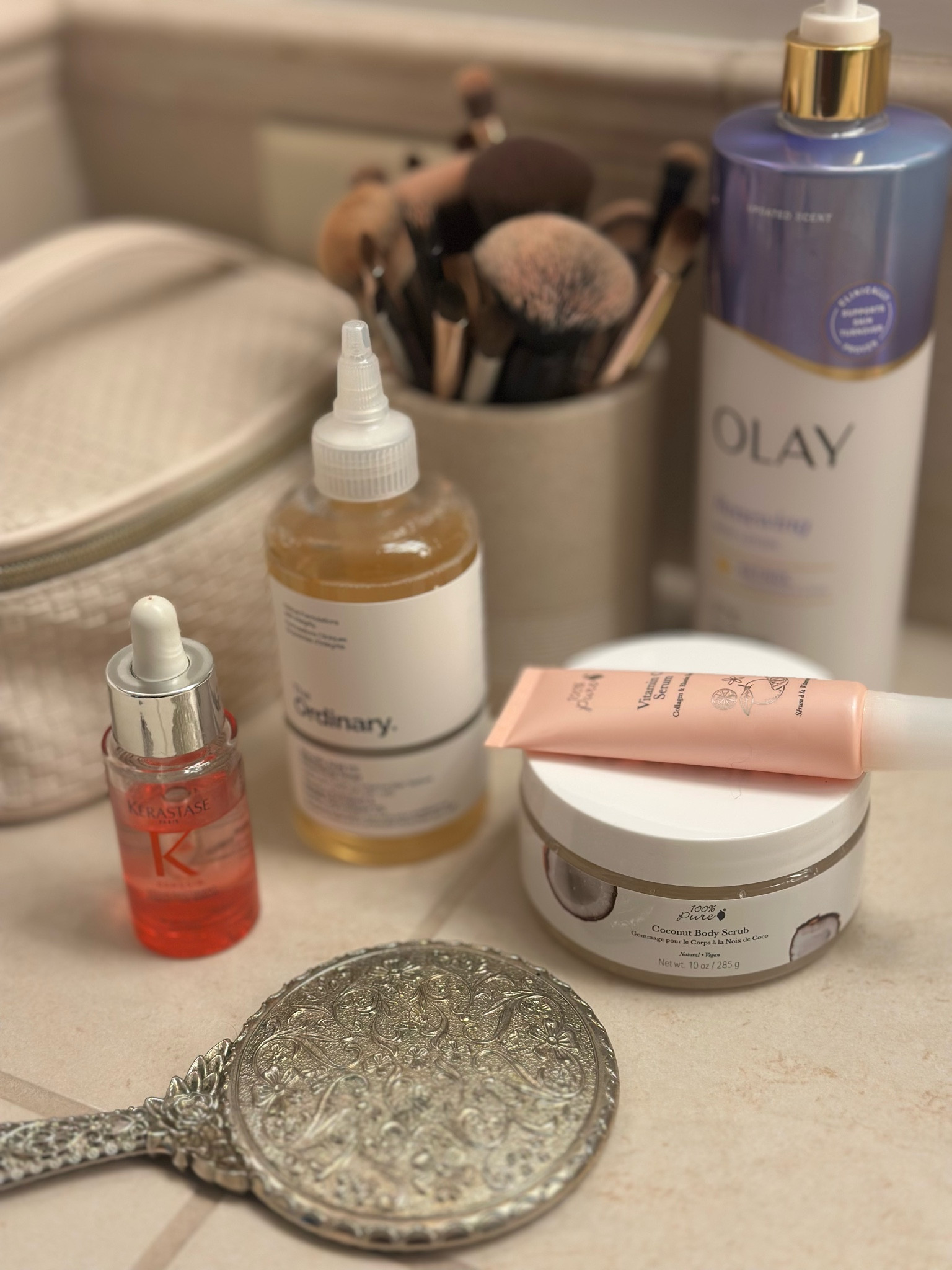 New beauty product favorites for glowing skin and healthy hair. #beauty #skincare #haircare #gifted 