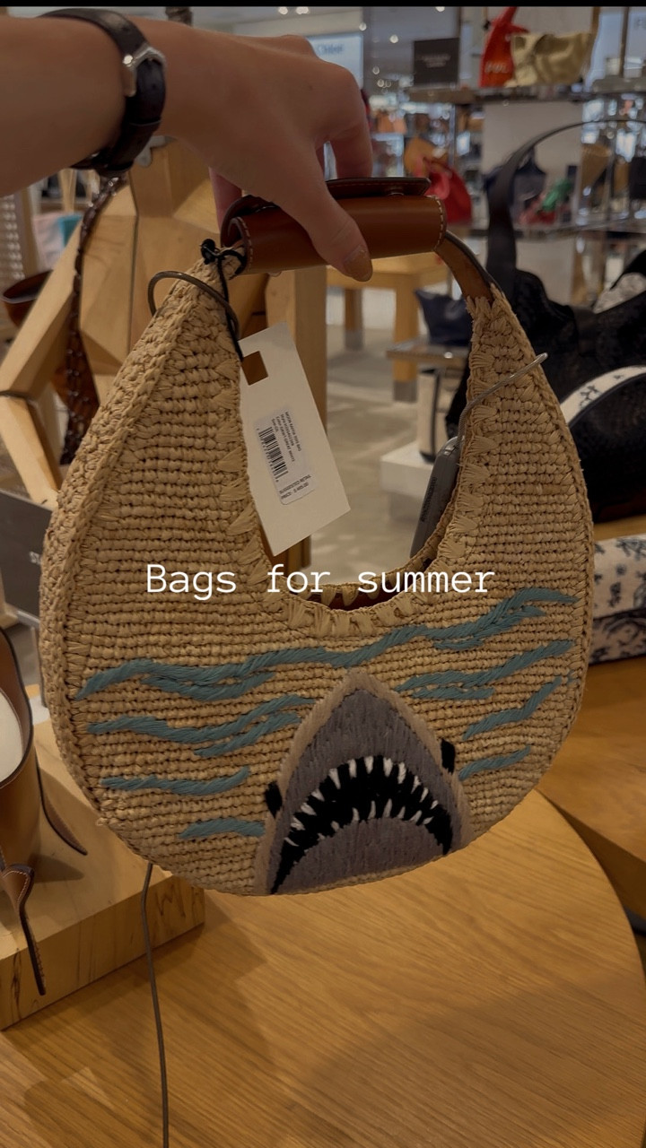 A bag for every weekend this summer 🌞

Cute novelty bags are a must for summer, and couldn’t get over these new arrivals I saw at Nordstrom 

🌞 

2026 spring street style, women’s minimal style, women’s minimal style aesthetic, classic style outfits, elevated minimal style, chic minimal style, quiet luxury, 90s minimal style, 90s minimal chic, Carolyn Bessette Kennedy style, CBK style, cbk watch, CBK outfits, elevated casual style, elevated luxury casual style, chic casual style, casual style, everyday style, tomboy chic, sporty chic style, Pinterest style, Pinterest inspo, women’s style inspo, millennial style, New York City outfits, New York street style, NYC street style, NYC fit check, NYC OOTD, Soho Nev York, Dallas influencer, dallas content creator, beaded bags, beaded shoulder bags, staud bags, staud beaded bags, novelty bags, Marc Jacob’s, polo Ralph Lauren ID bag; Ralph Lauren bag, shark bag, statement bags, summer bag trends, beaded bag outfit, shark bag, raffia bag 2026 

.
#beadedbag #noveltybag #summerbags #trendingreels♥️ #resortstyle

#LTKTravel #LTKSeasonal #LTKootd
