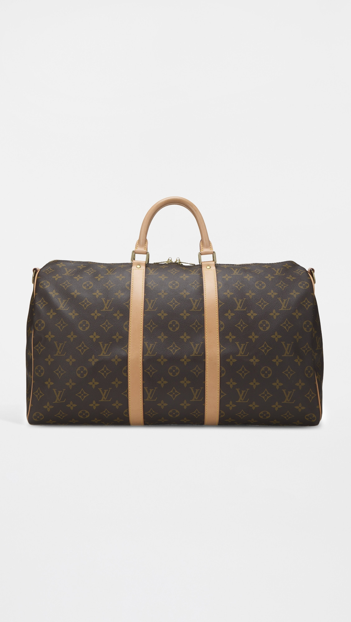 Louis Vuitton Monogram Keepall Bandouliere Tote 50 - Brown | Shopbop