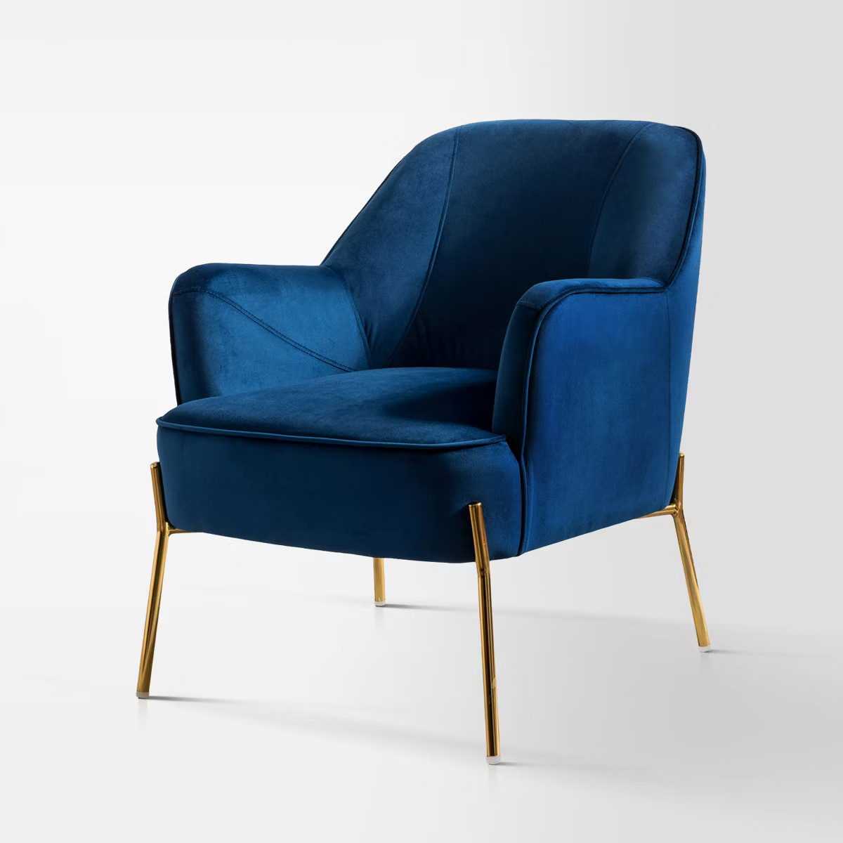 Odo Upholstered Accent Chair Velvet Comfy Living Room  Arm Chair | Karat Home | Target