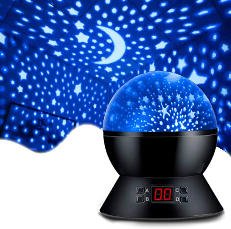 MOKOQI Star Projector Night Lights for Kids with Timer, Toys for 2-5-14 Year Old Boys Room Lights... | Amazon (US)