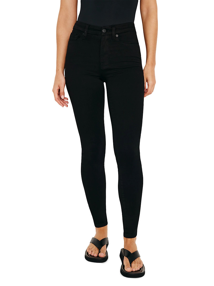 Women's Good Legs Skinny Jeans - Black - Size 24 | Saks Fifth Avenue