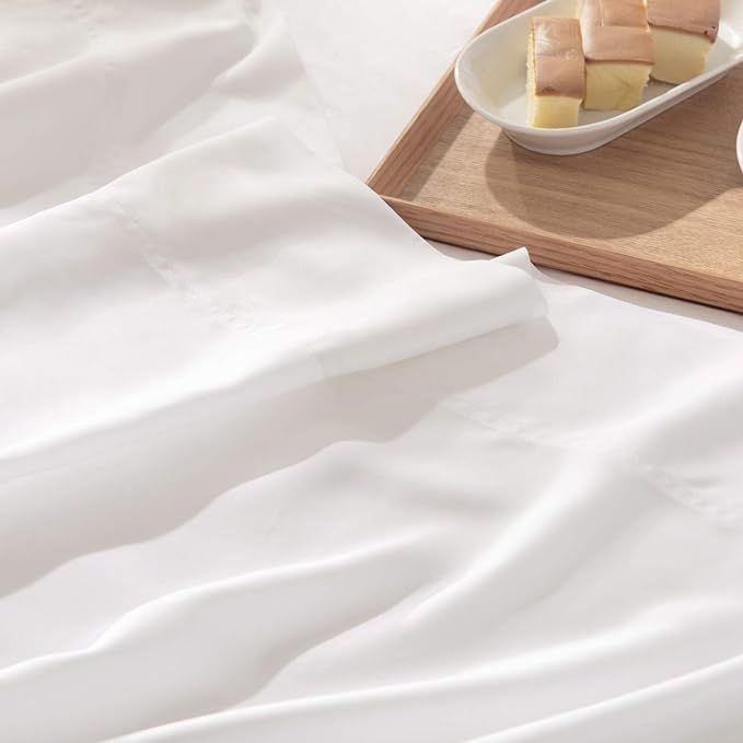 Bedsure 100% Bamboo Sheets King Size Cooling Sheets Deep Pocket Bed Sheets-Super Soft Hypoallerge... | Amazon (US)