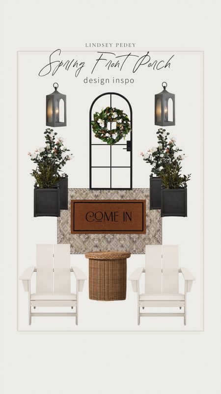 Spring front porch design inspo 



Front porch , spring porch , McGee & co. Sale , McGee & co.  , studio McGee , planter , faux plant , Adirondack chair , outdoor seating , outdoor sconce , front mat , welcome mat , side table , spring wreath , Target finds , Target home 

#LTKhome #LTKstyletip #LTKSeasonal