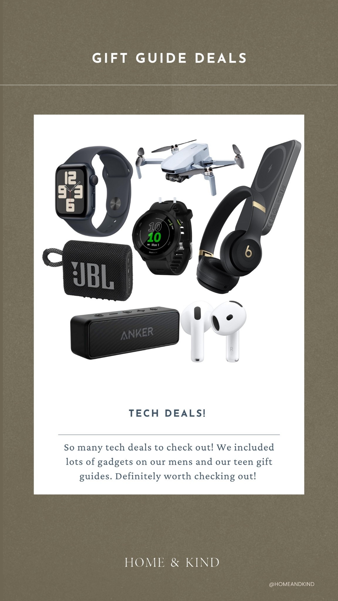 #ad Tech gifts can be so expensive! Grab these highly rated items while they’re on sale.

@amazon #founditonamazon #WinterFavorites2025

#LTKGiftGuide #LTKCyberWeek #LTKSaleAlert