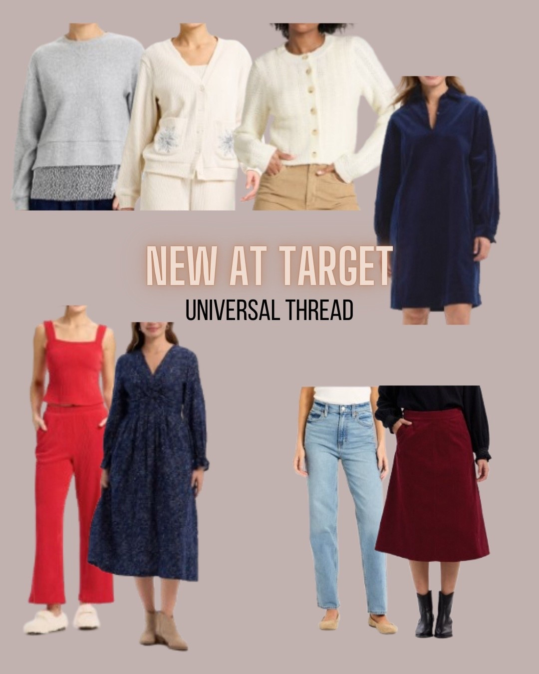 Target style
Corduroy dress
Holiday sweater
Cardigan


#LTKFindsUnder50 #LTKHoliday