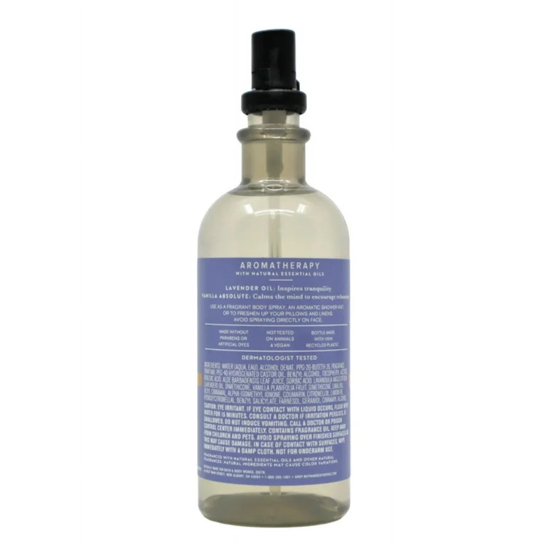 Bath and Body Works Aromatherapy Pillow Mist with Natural Essential Oils (Sleep, Lavender Vanilla... | Walmart (US)