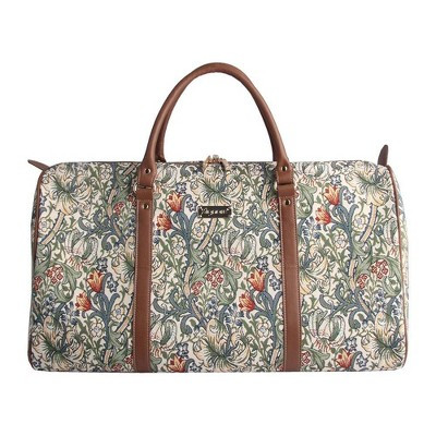 Signare USA William Morris Golden Lily Green Big Holdall/Duffel Bag | Target