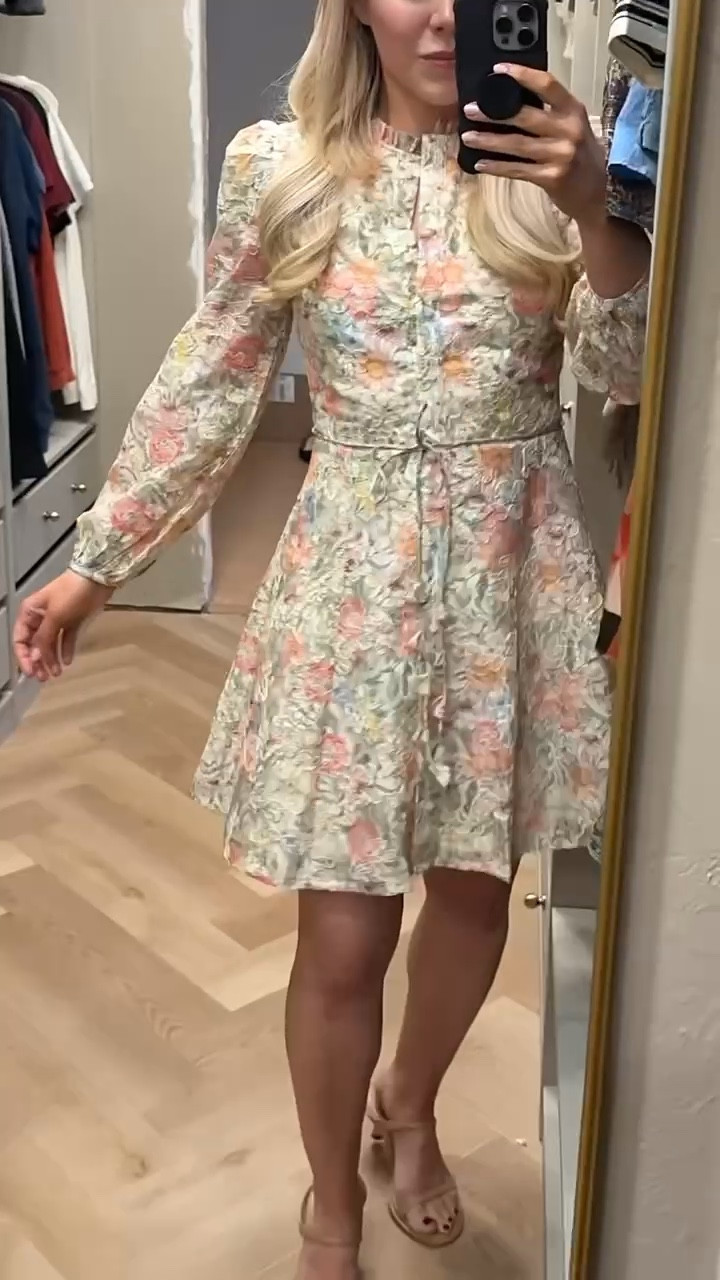 So cute - looks like Zimmermann!
RUNS SMALL across chest (wearing my usual XS but need small)


#LTKSeasonal