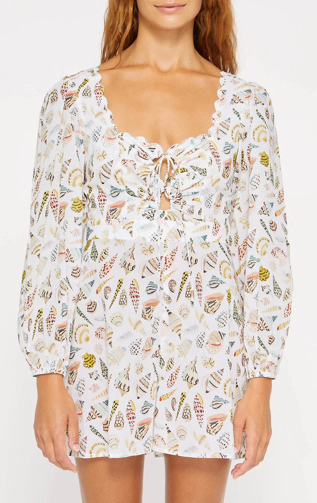 Sip Sip Jumpsuit in Coconut Shell Print | Marysia Swim