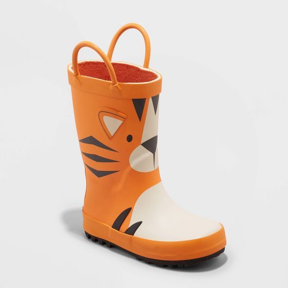 Toddler Boys' Pull-On Rain Boots - Cat & Jack™ | Target