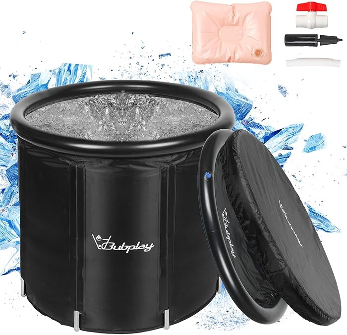 Ice Bath Cold Plunge Tub with Cover for Indoor Outdoor for Recovery, Cold Water Therapy, Athletes... | Amazon (US)