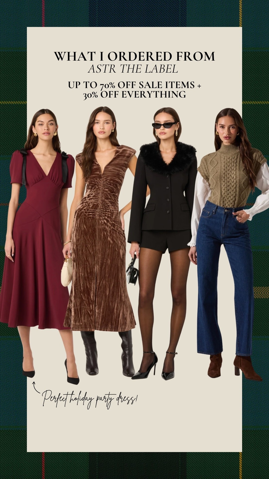 Holiday Looks from ASTR The Label

#LTKCyberWeek #LTKGiftGuide #LTKHoliday