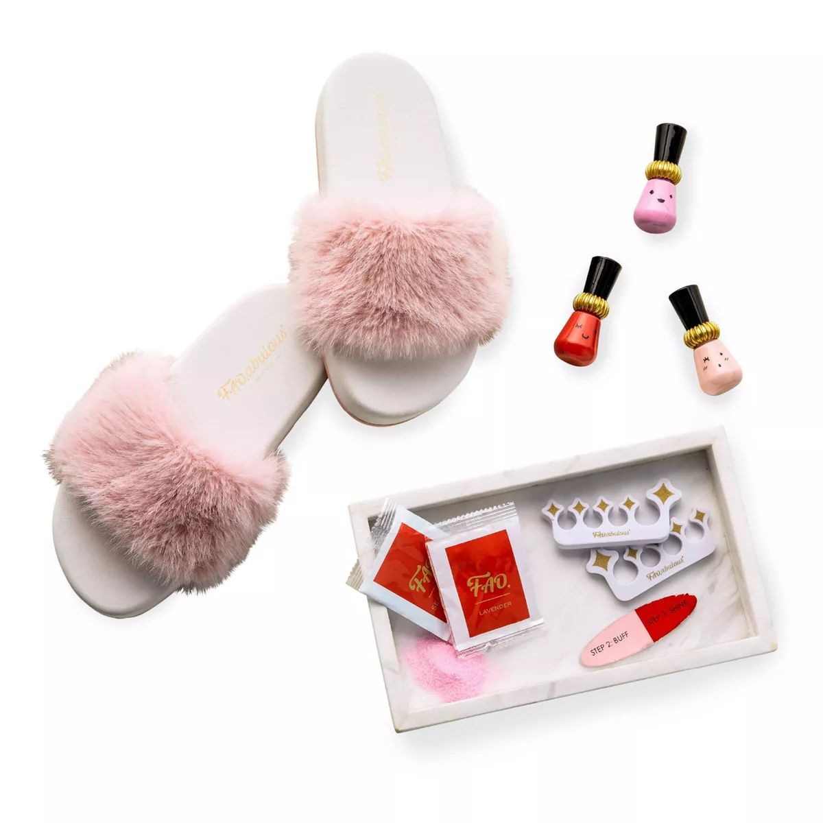 FAO Schwarz Slippers Pedicure Gift Set | Target