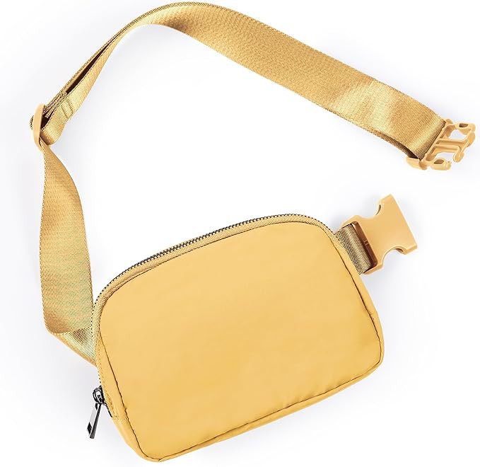 ODODOS Unisex Mini Belt Bag with Adjustable Strap Small Fanny Pack for Workout Running Traveling ... | Amazon (US)