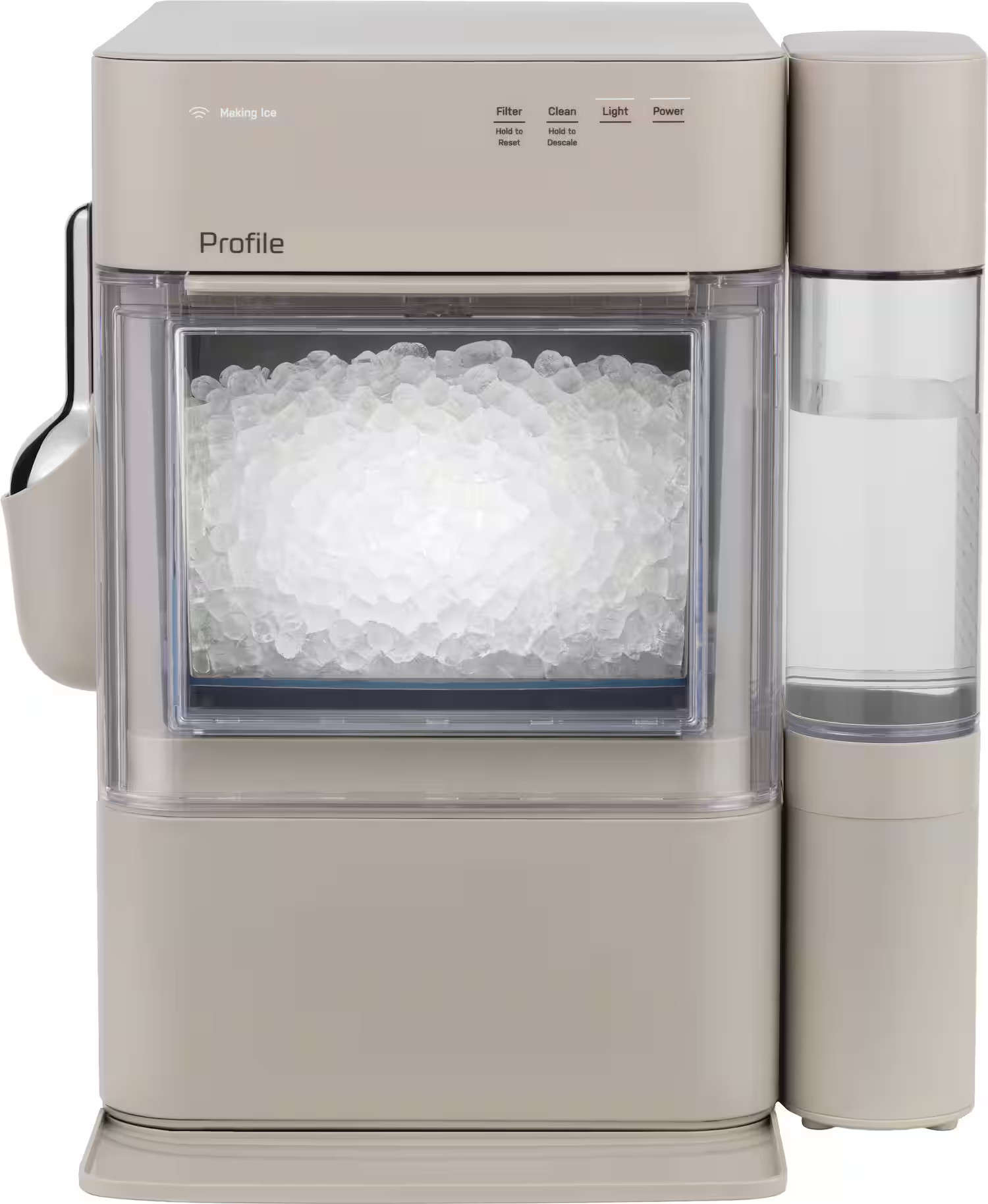 GE Profile - Opal 2.0 Ultra Nugget Ice Maker with Side Tank and Scale Inhibiting Filter - Sandstone | Best Buy U.S.
