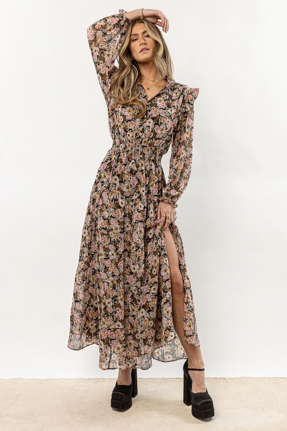 Sadie Floral Dress | Bohme