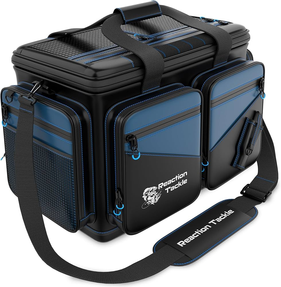 Reaction Tackle Fishing Tackle Bag \u2013 Salt Water Resistant Fishing Bag, 1000D PVC Waterproof ... | Amazon (US)