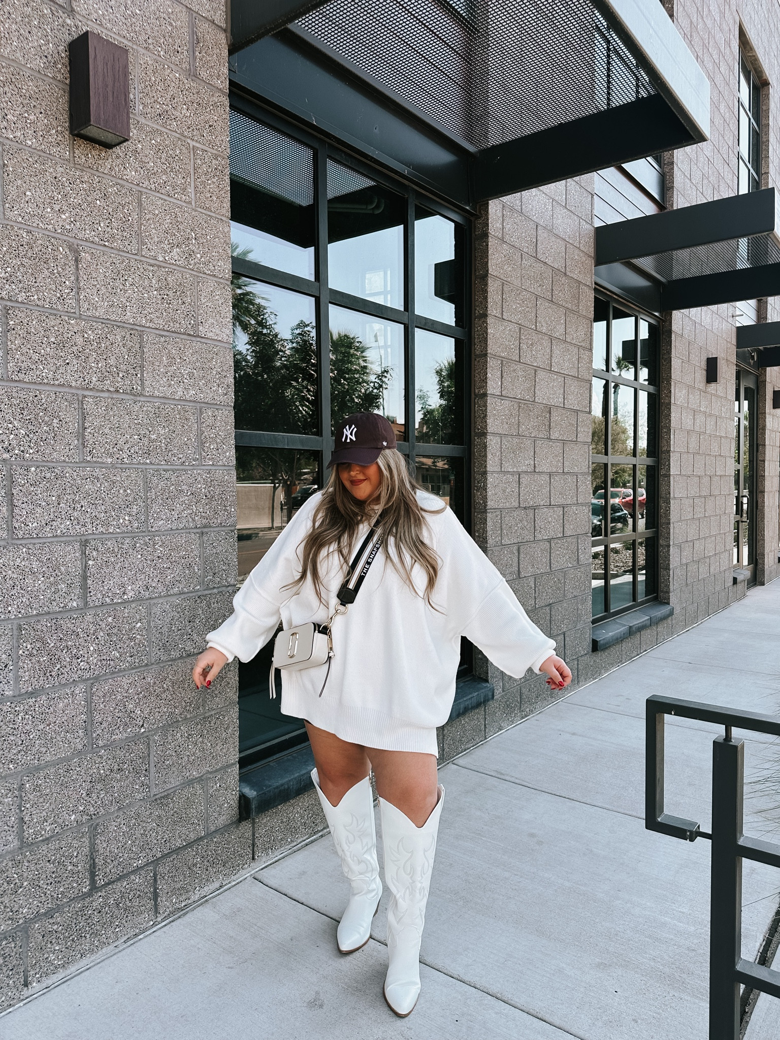 sweater - xl - runs oversized
bike shorts - xl
boots - 9

chunky knit sweater // fall outfits // midsize outfits // casual outfits // ootd

#LTKplussize #LTKshoecrush #LTKmidsize