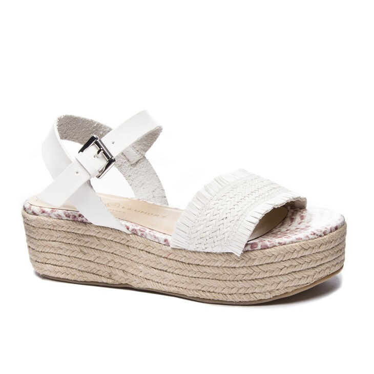 Chinese Laundry Ziba Sandals in White Size 10.0 | Chinese Laundry
